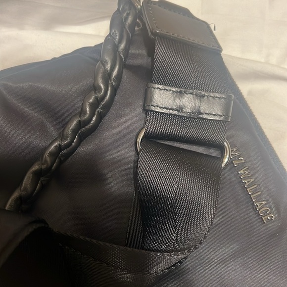 MZ Wallace Black Messenger Bag with Ruched Detailing - Please see all photos! - Picture 5 of 12